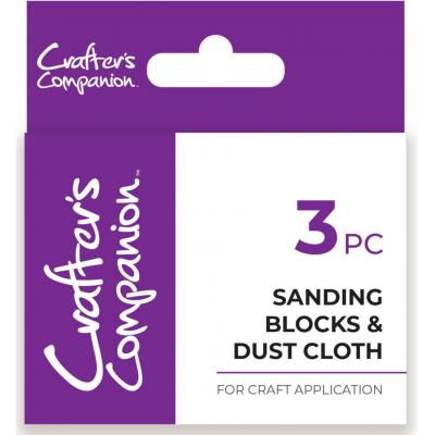 Crafter's Companion - Sanding Block & Dust Cloth